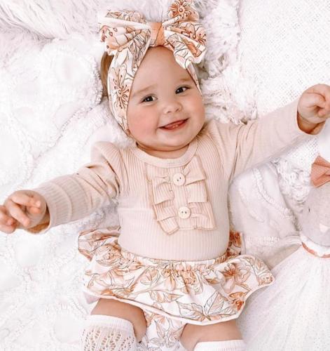 3-piece Baby Cute Romper Sets