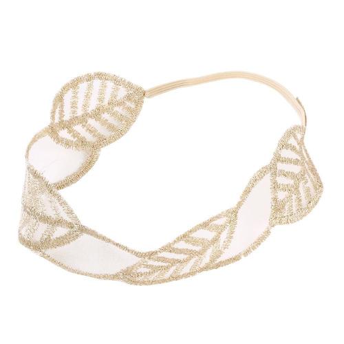 Lace headband baby embroidery