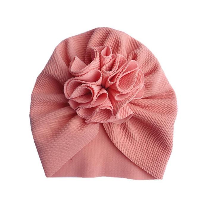 Children's hat soft knitted cloth bow