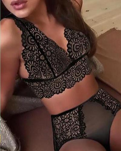 Sexy Lace sleepwear Plus Size Lingerie