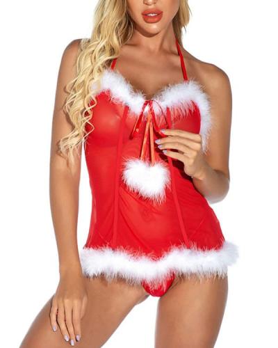 Santa's Sexy Helper Lingerie Costume