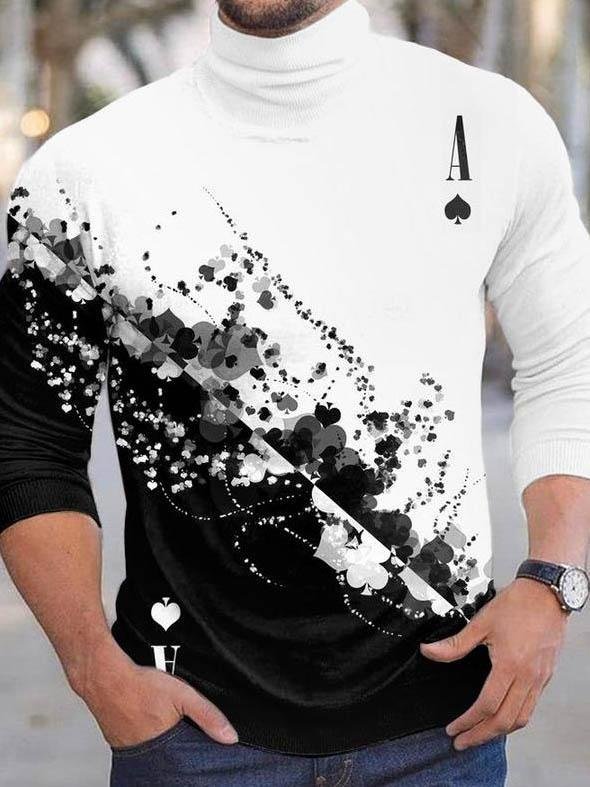 Men's Long Sleeve Bottoming T-Shirt