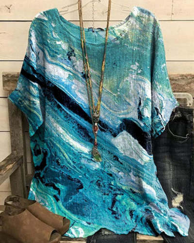 Blue Ocean Vacations Casual Top