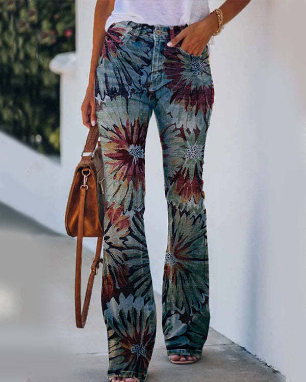 US$ 36.99 - Vintage Floral Pants - www.narachic.com