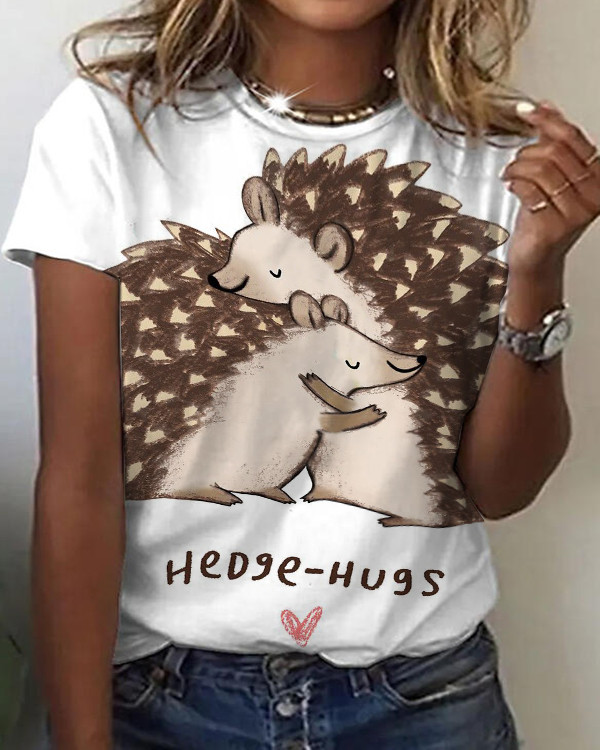 Hedgehog Loose Casual Top