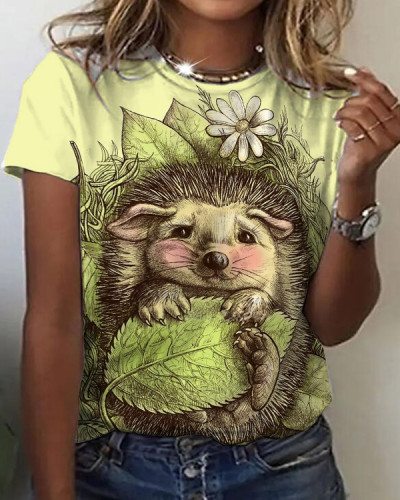 Hedgehog Loose Casual Top