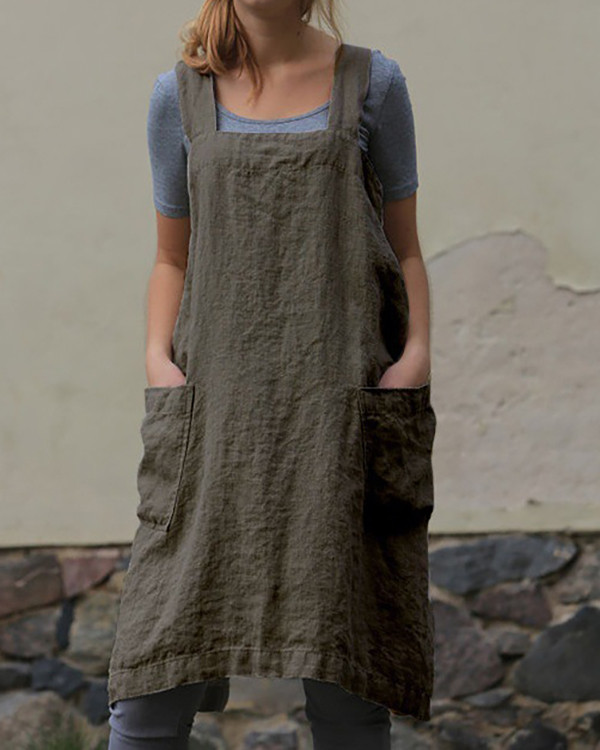 Linen Loose Dress