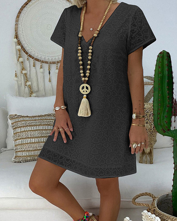 Lace Loose Dress