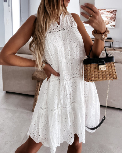 Lace Loose Dress