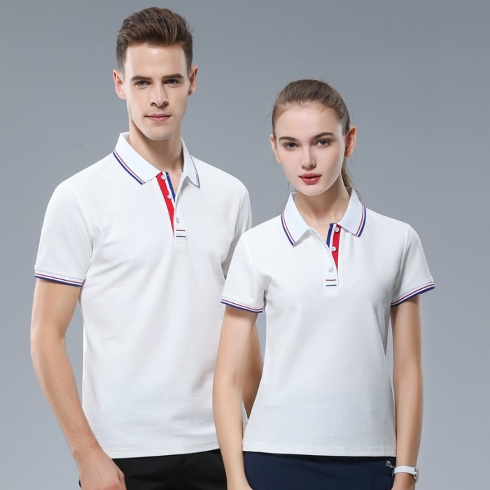 Polo Shirt Casual Short Sleeve Cotton T-shirt