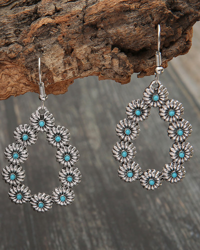 Floral Drop Earrings