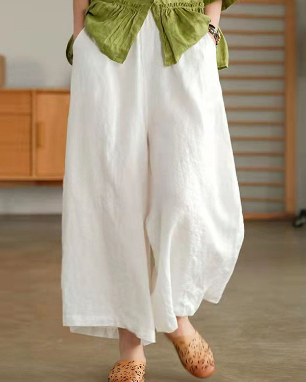 Loose Casual Linen Pants