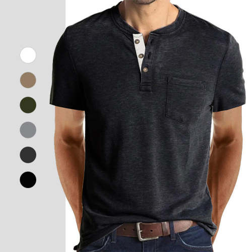 Men's Cotton Multi Color Short Sleeve T-shirt