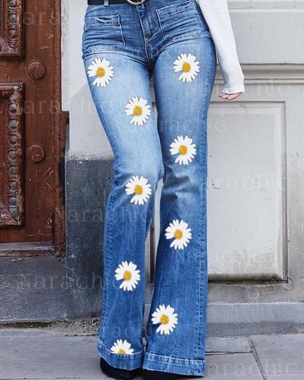 Women's Print Jeans