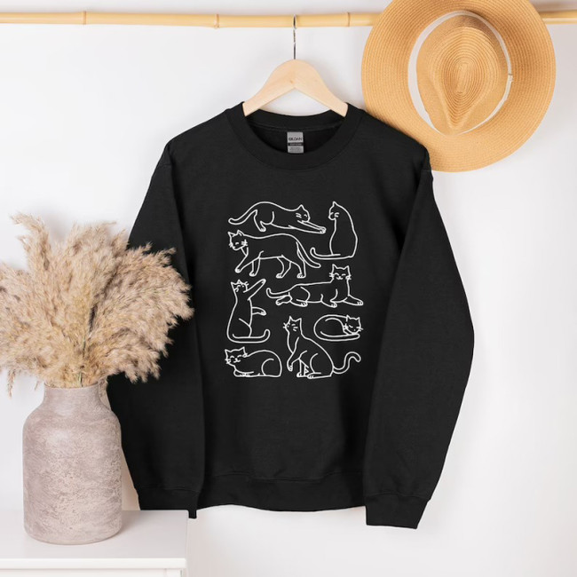 Funny Cat Sweatshirt