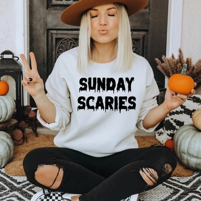 Halloween Sunday Scaries Sweatshirt