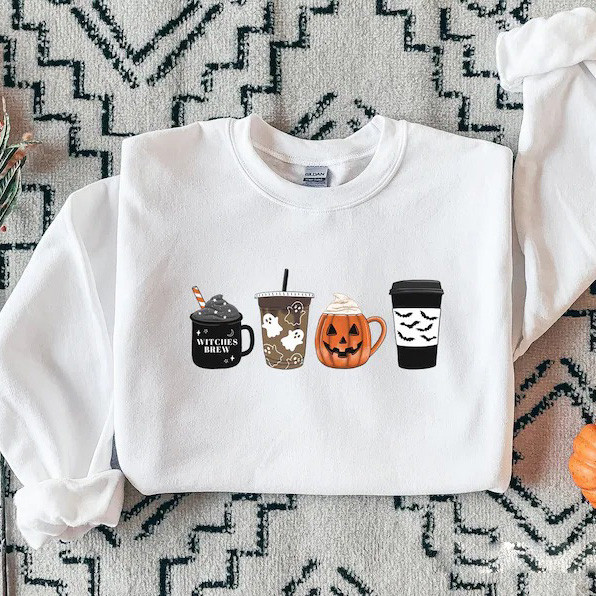 Halloween Coffee Sweatshirt