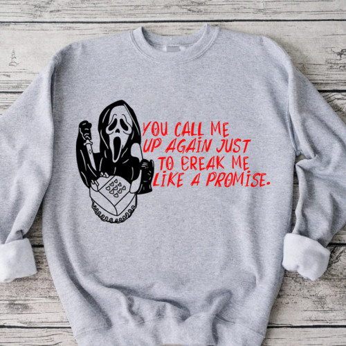 Ghostface Sweatshirt, Call Me Up Again