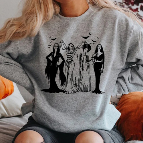 Funny Halloween Spooky Girls Sweatshirt