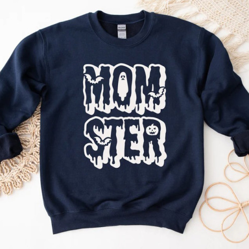 Halloween Funny Momster Sweatshirt