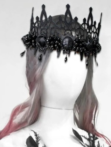Halloween Dark Wind Witch Crown
