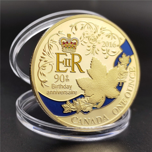 Canada  Maple Leafs  British Commonwealth Queen's Coin