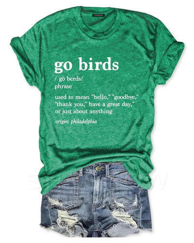 Go Birds Definition Philadelphia Eagles Tee For Women