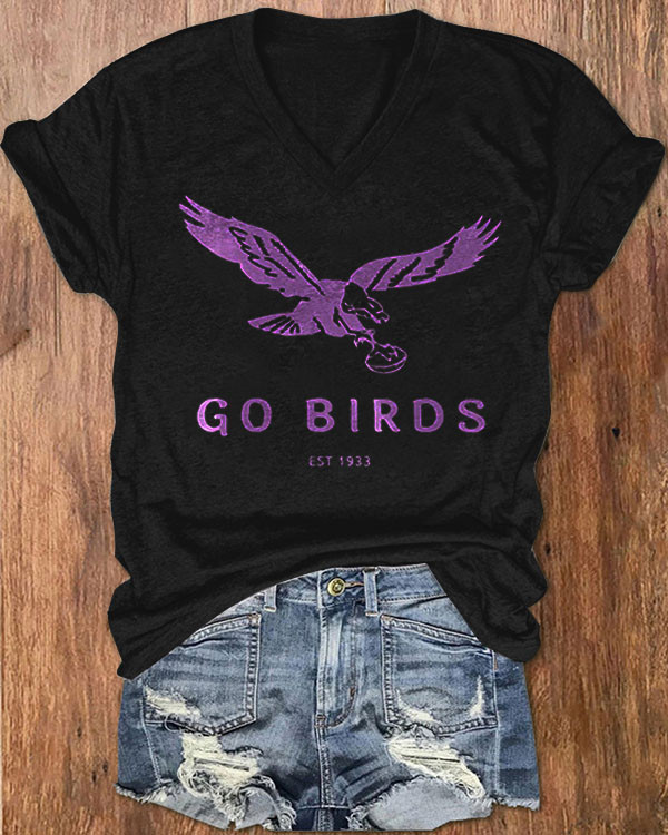 Go Birds Definition Philadelphia Eagles Tee for Women