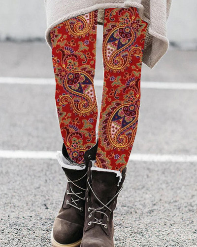 Vintage Paisley Leggings