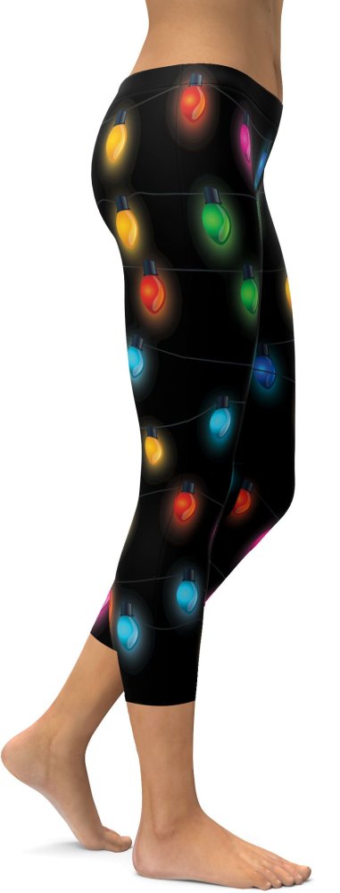 Christmas Lights Capris