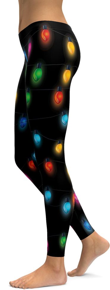 Christmas Lights Leggings