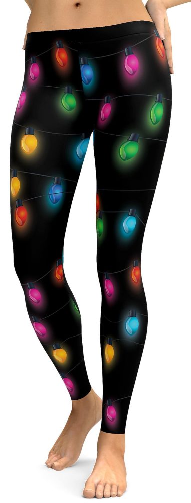 Christmas Lights Leggings