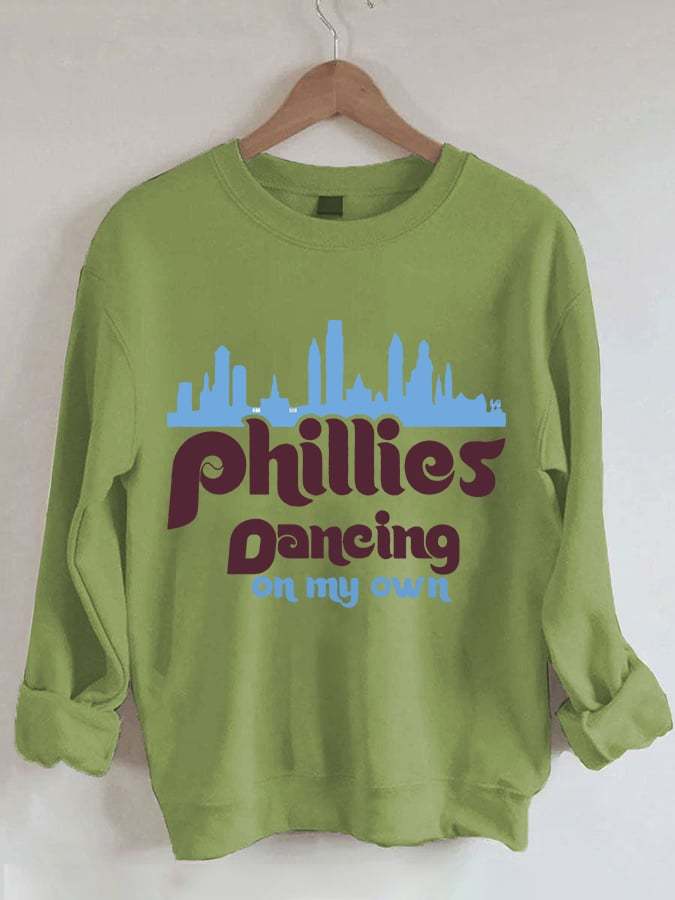 Women's Dancing On My Own Print Sweatshirt