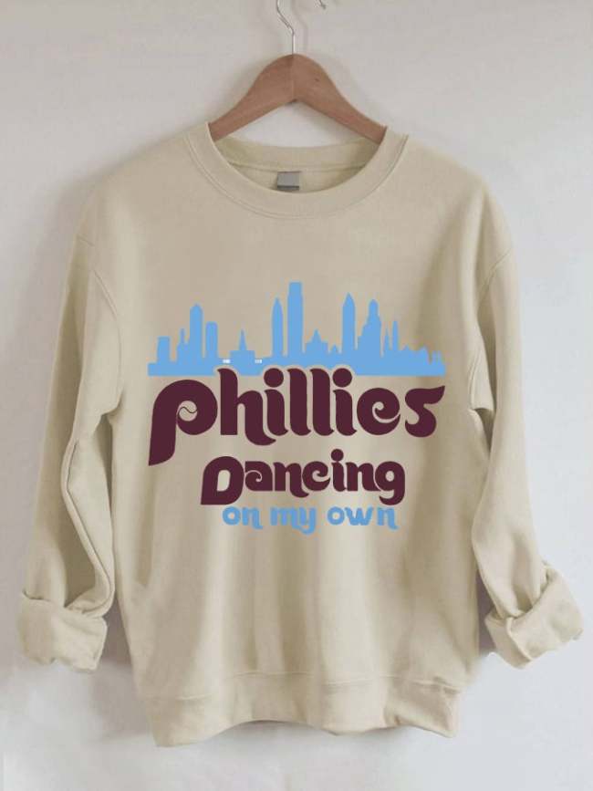 Women's Dancing On My Own Print Sweatshirt