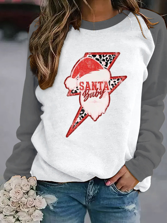 Santa Baby Loose Sweatshirt