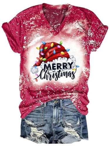 Fashion Tie Dye Print Short Sleeve T-Shirt