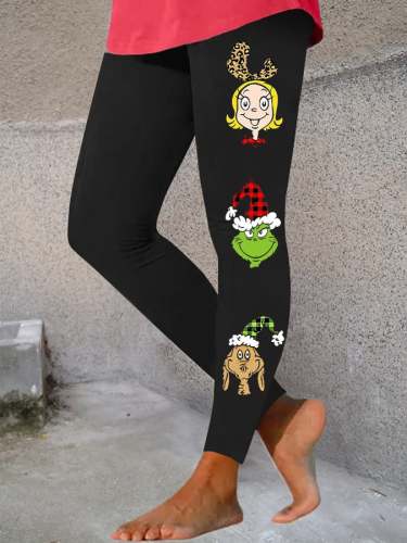 Women's Merry Christmas Print Leggings