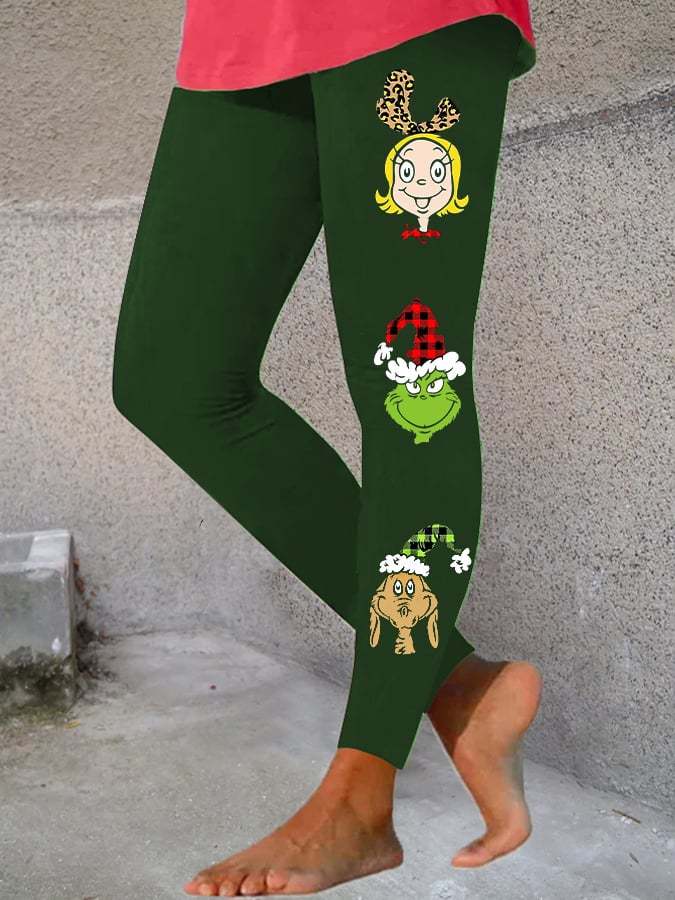 Women's Merry Christmas Print Leggings