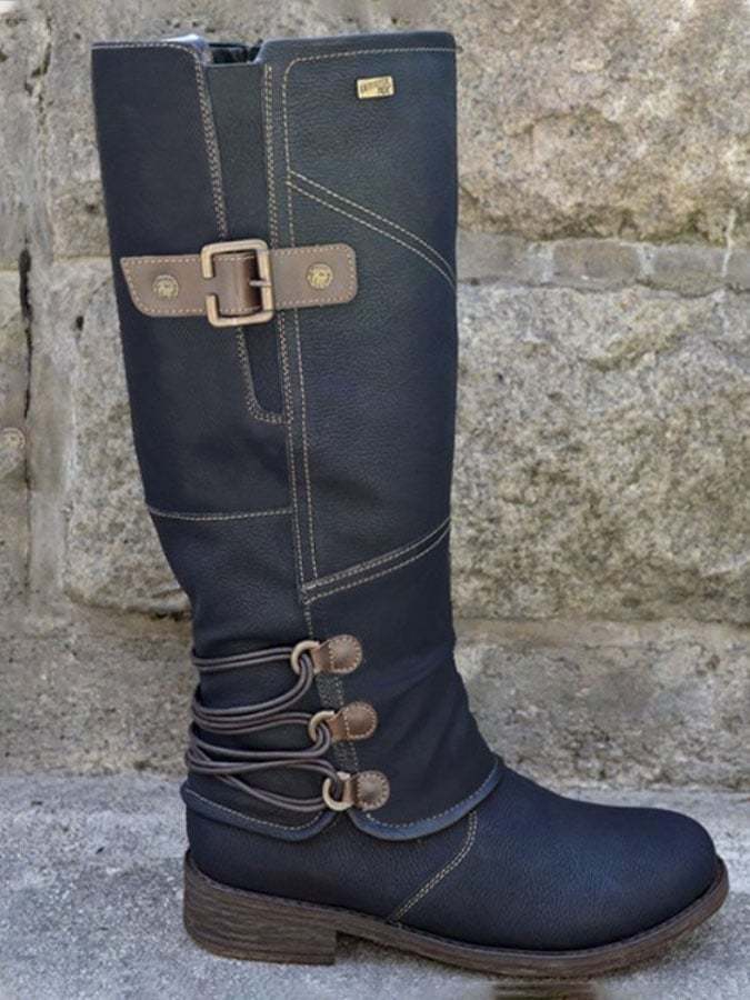 Vintage Solid Martin Boots