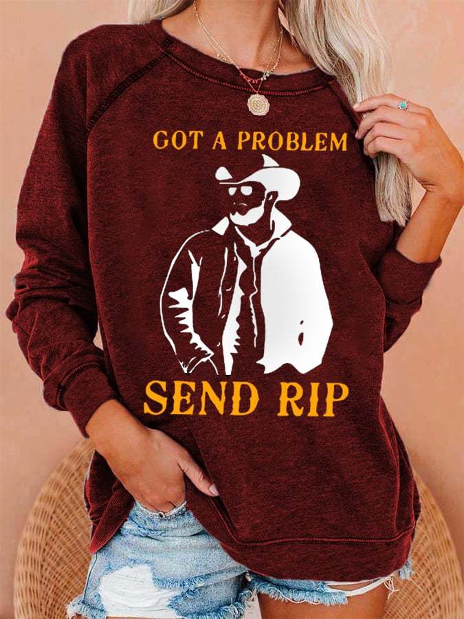 Women's Got A Problem Send Rip Sweatshirt