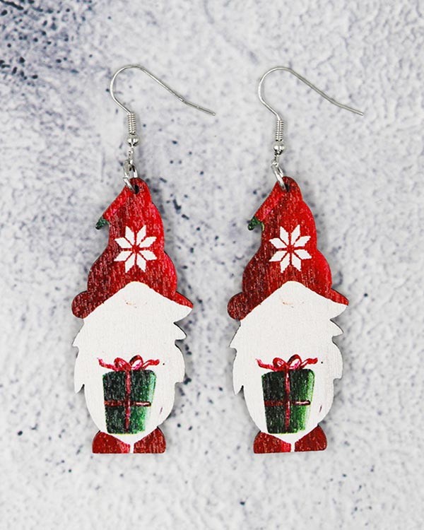 Christmas Snowman Earrings