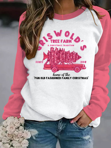 Griswold's Woodland Pink Sweatshirt