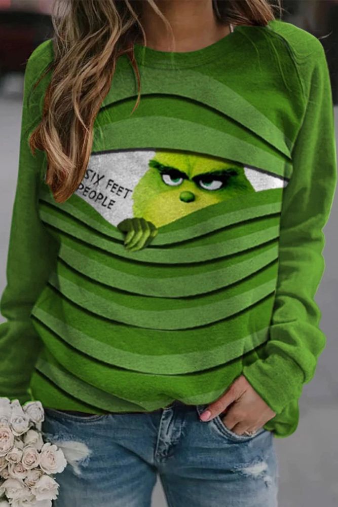 Women's Merry Christmas Funny Design Sweatshirt
