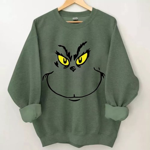 Christmas Face Sweatshirt