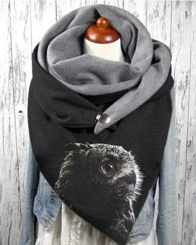 Cute Owl Casual Scarf