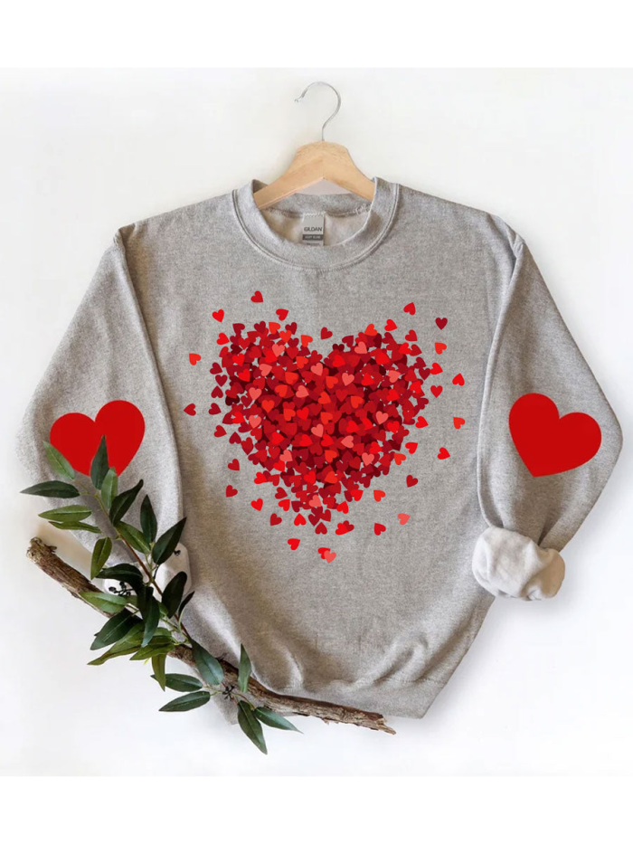 Valentine's Day Heart Sweatshirt
