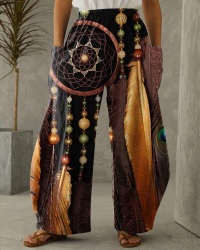 Vintage Bohemian Dreamcatcher Pants