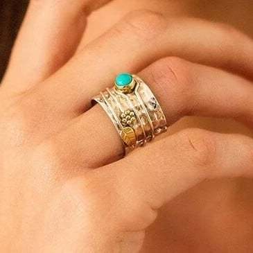 Last Day 75% OFFBohemian Gemstone Meditation Ring