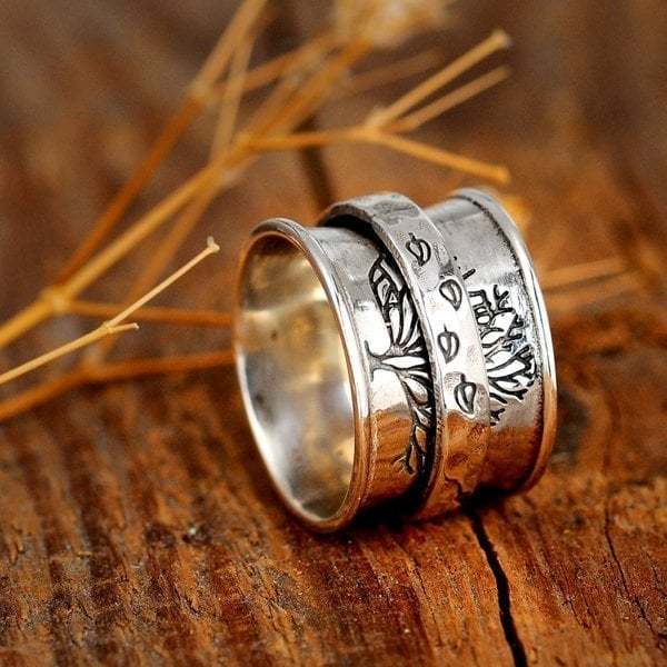 Last Day 75% OFF Tree of Life Spinner Meditation Ring