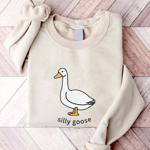 Silly Goose Duck Sweatshirt